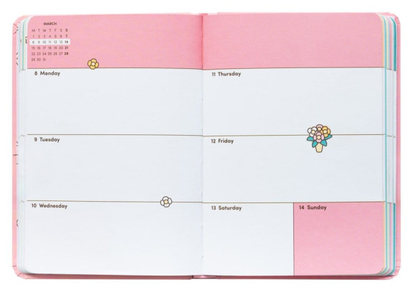 Pusheen Academic Planner Tropical Vacation 2026/27 A6 *English Version* 1
