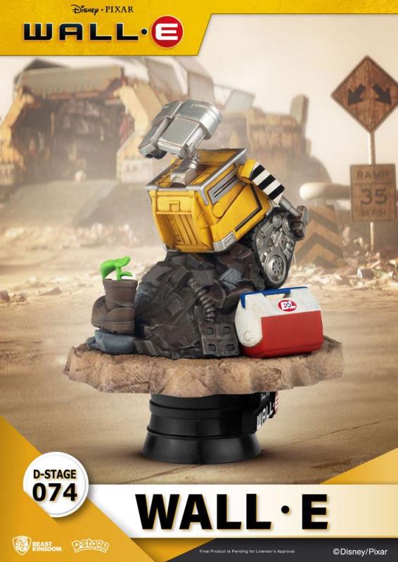 Wall-E D-Stage PVC Diorama Wall-E 14 cm