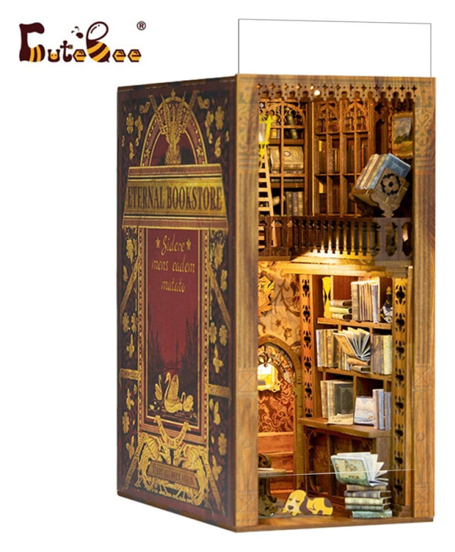 Book Nook Eternal Bookstore 23 x 11 cm
