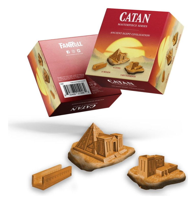 Catan Masterpiece Series Mini figures Set Egypt 1