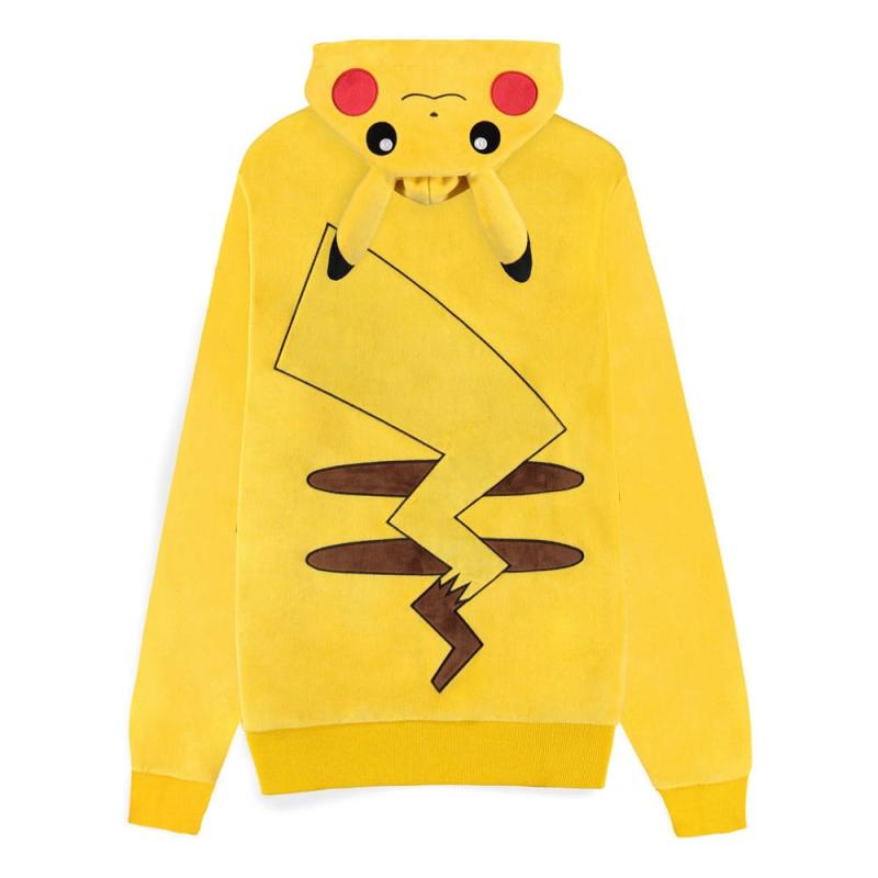 Pokémon Zipper Hoodie Pikachu Size M 1