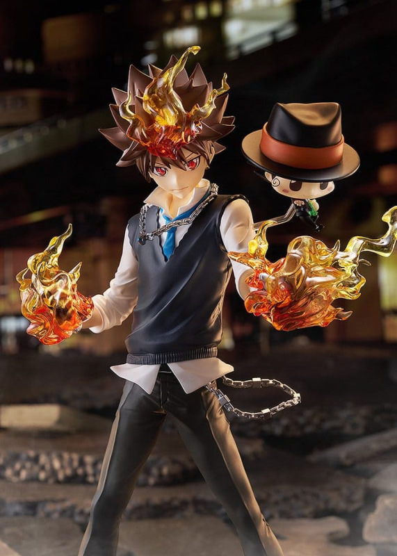 Katekyo Hitman Reborn Pop Up Parade SP PVC Figures 2-Pack Tsunayoshi Sawada & Reborn 24 cm 4
