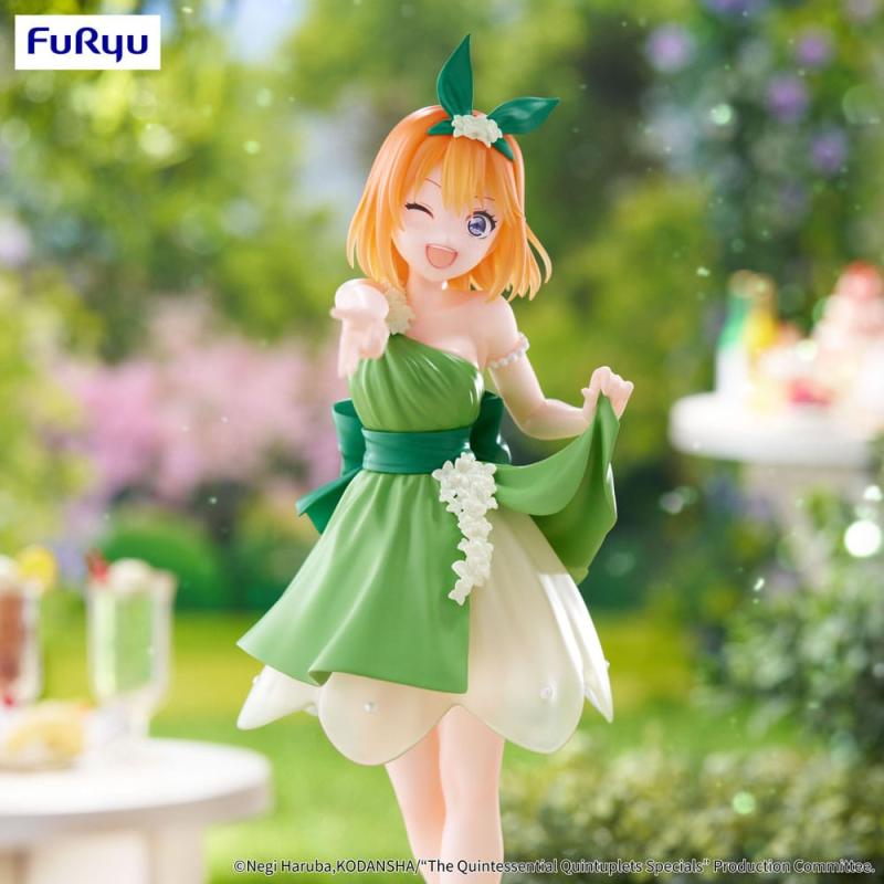 The Quintessential Quintuplets Trio-Try-iT PVC Statue Nakano Yotsuba Pastel Dress Ver. 22 cm