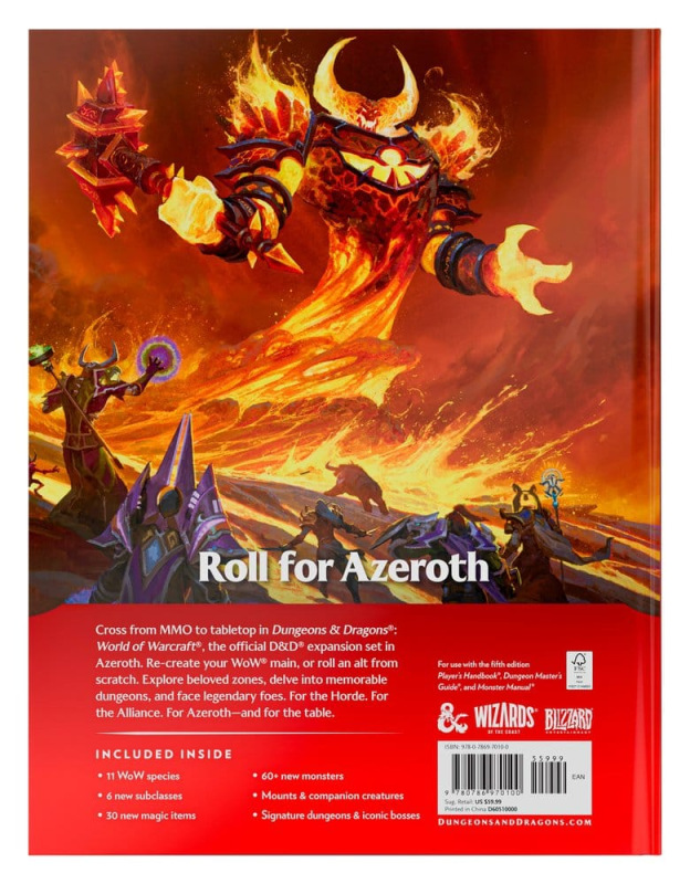 Dungeons & Dragons RPG World of Warcraft Book *English Version* 2