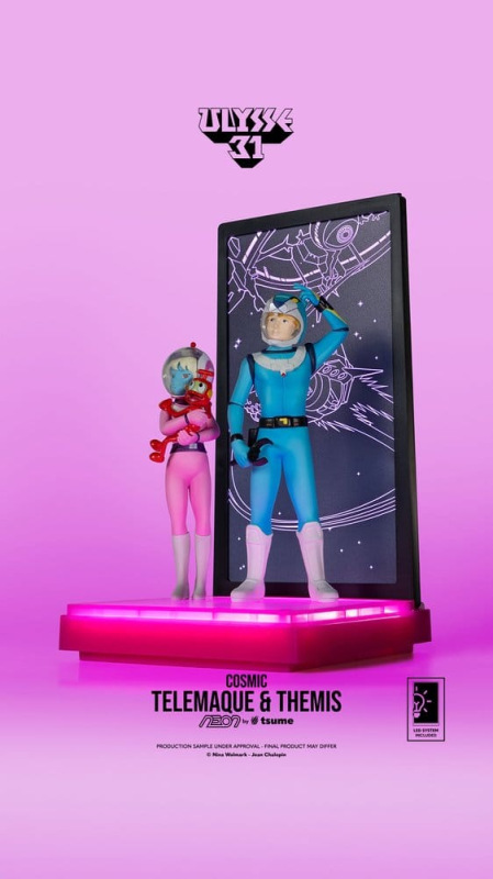 Ulysse 31 Neon Figure 1/9 Telemachus & Themis Cosmic Version 20 cm 8
