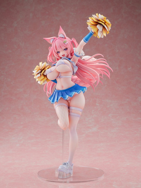 Original Character Statue 1/5 Kemomimi Cheer Girl illustration by Yatanuki Kei 35 cm 5
