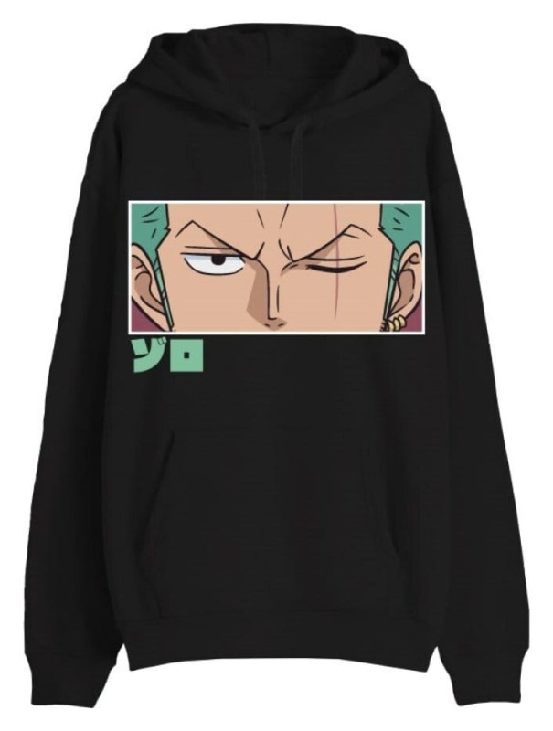 One Piece Sweater Roronoa Zoro Eyes Black