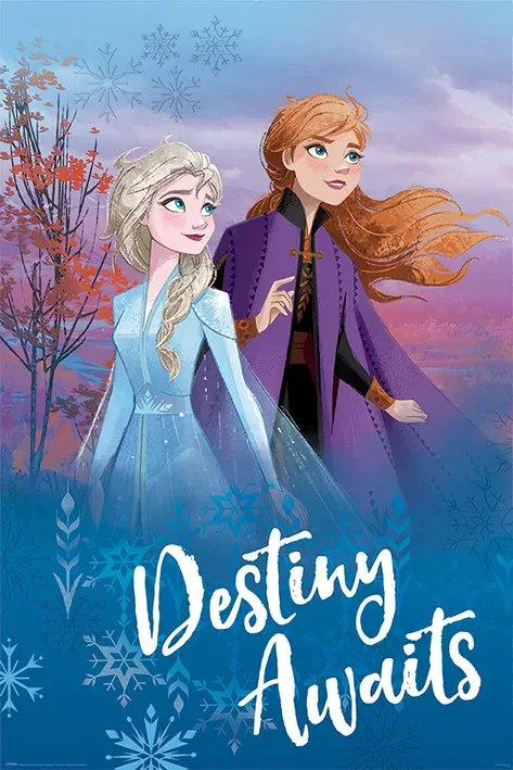 FROZEN 2 POSTER Destiny Awaits 61 X 91 CM