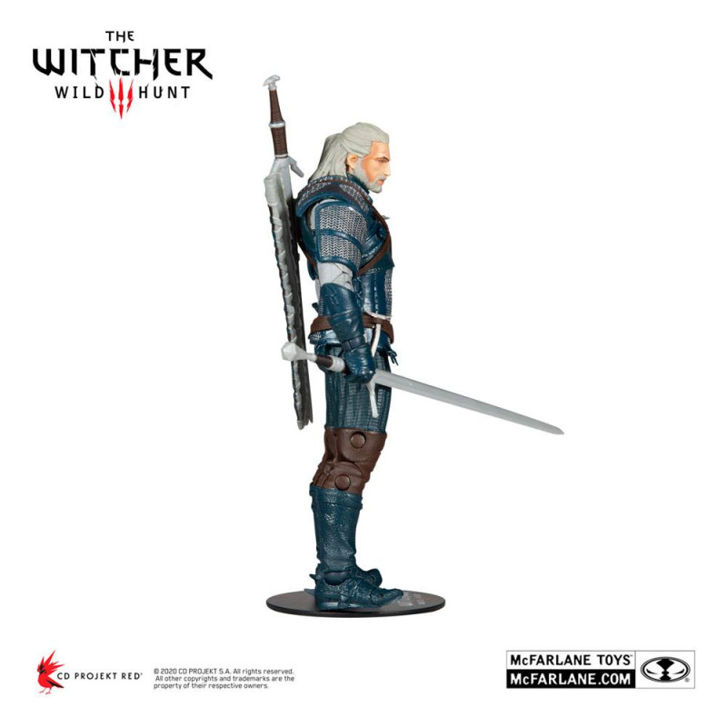 The Witcher Action Figure Geralt of Rivia (Viper Armor: Teal Dye) 18 cm 3