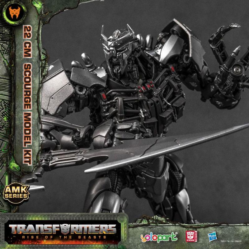 Transformers: Rise of the Beasts AMK Series Plastic Model Kit Scourge 22 cm