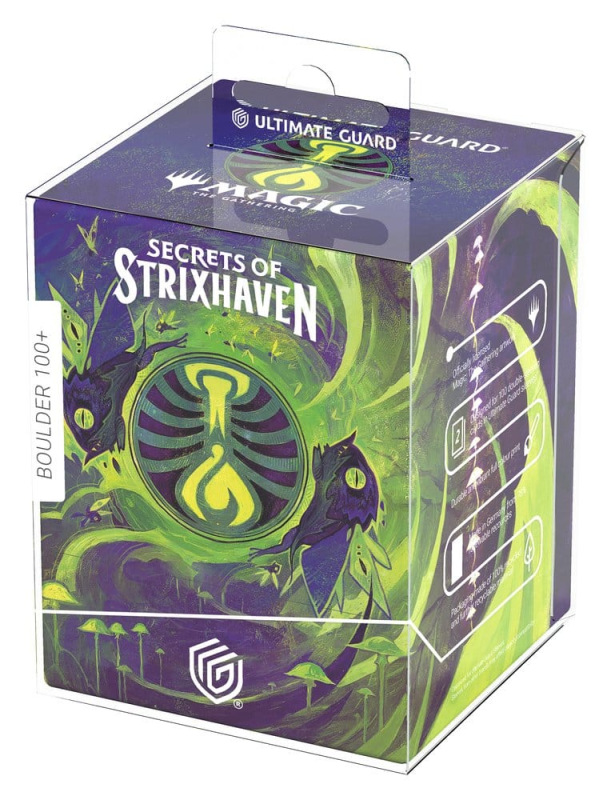 Ultimate Guard RTE Boulder 100+ Magic: The Gathering "Secrets of Strixhaven" - Witherbloom 10
