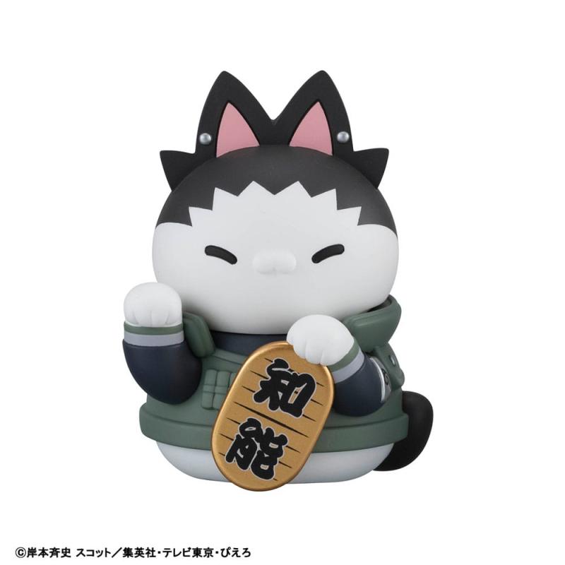 Naruto Shippuden Mega Cat Project Nyaruto! Trading Figures Fortune Cats Naruto Uzumaki & Friends Ver 3