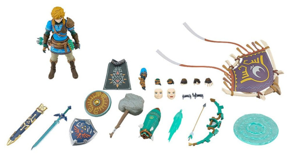 The Legend of Zelda Tears of the Kingdom Figma Action Figure Link Tears of the Kingdom Ver. DX Editi 1