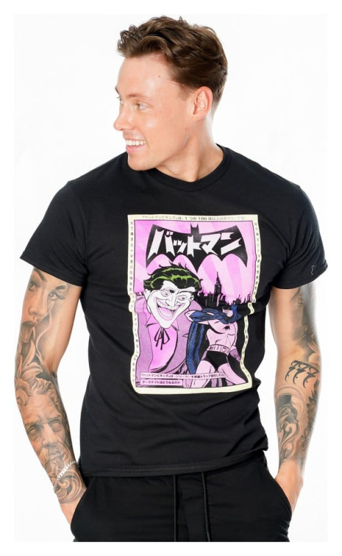 Batman T-Shirt Joker Anime Poster Size XXL 2