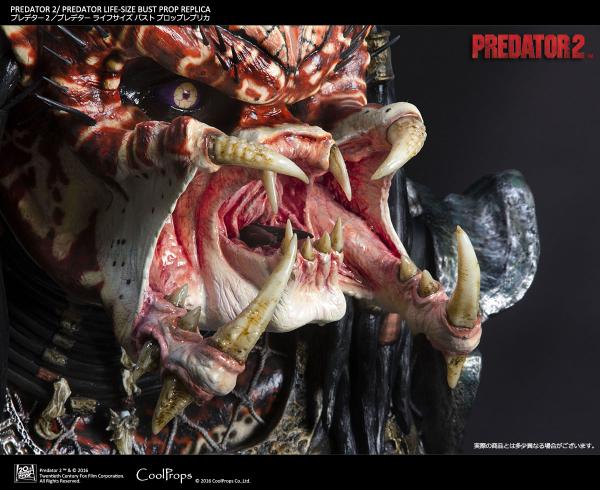 Predator 2 – City Hunter Predator Life Size Replica Bust 6