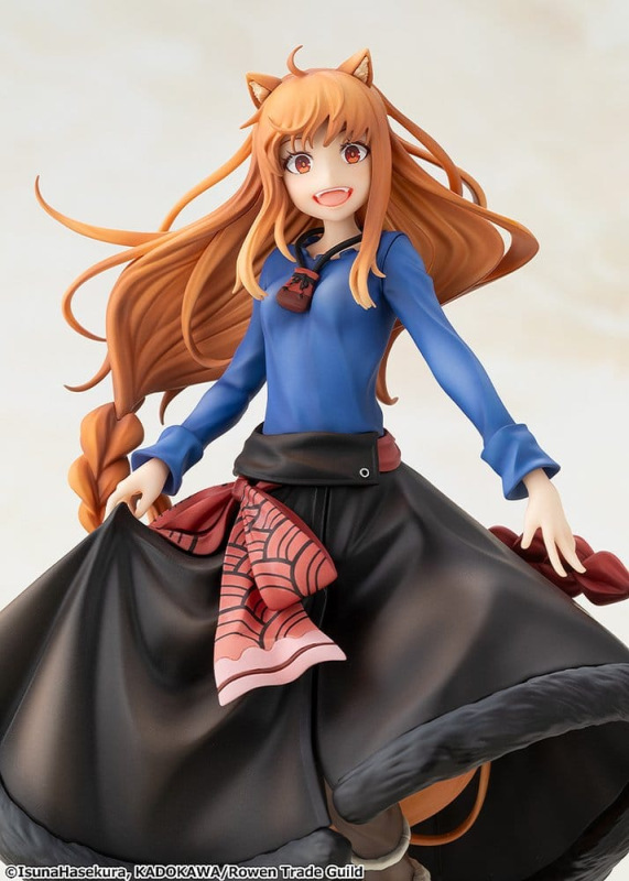 Spice and Wolf: Merchant Meets the Wise Wolf KDcolle PVC Figure Holo illustration by Jyuu Ayakura 17 5