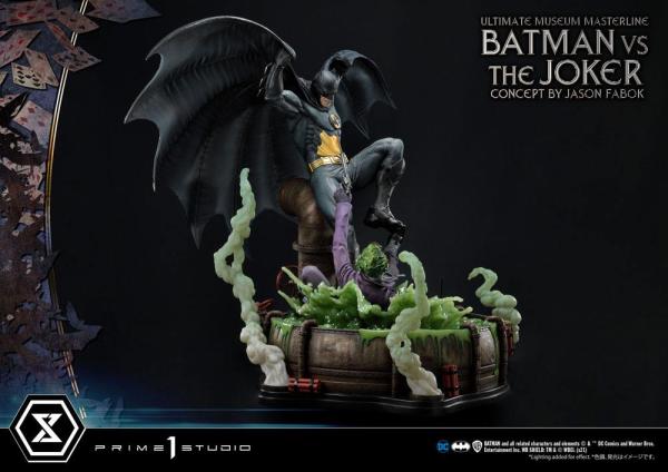 DC Comics Statue 1/3 Batman vs. The Joker by Jason Fabok 85 cm