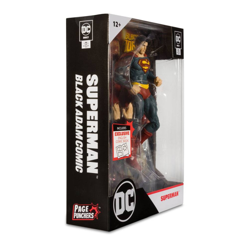 DC Black Adam Page Punchers Action Figure Superman 18 cm 3
