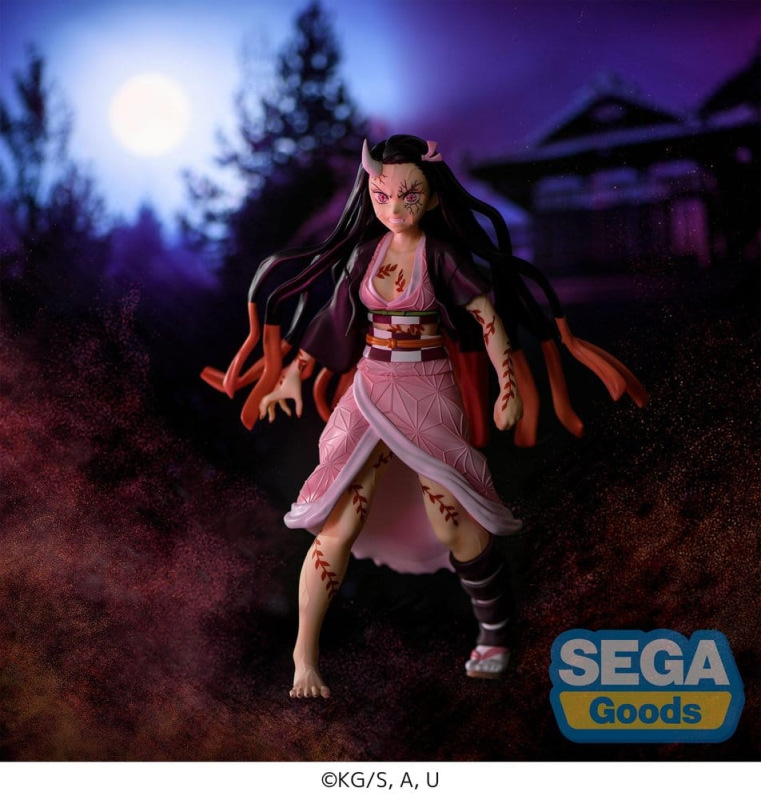 Demon Slayer: Kimetsu no Yaiba FIGURIZMa PVC Figure Nezuko Kamado Demon Form Advancing Ver. (Rerelea