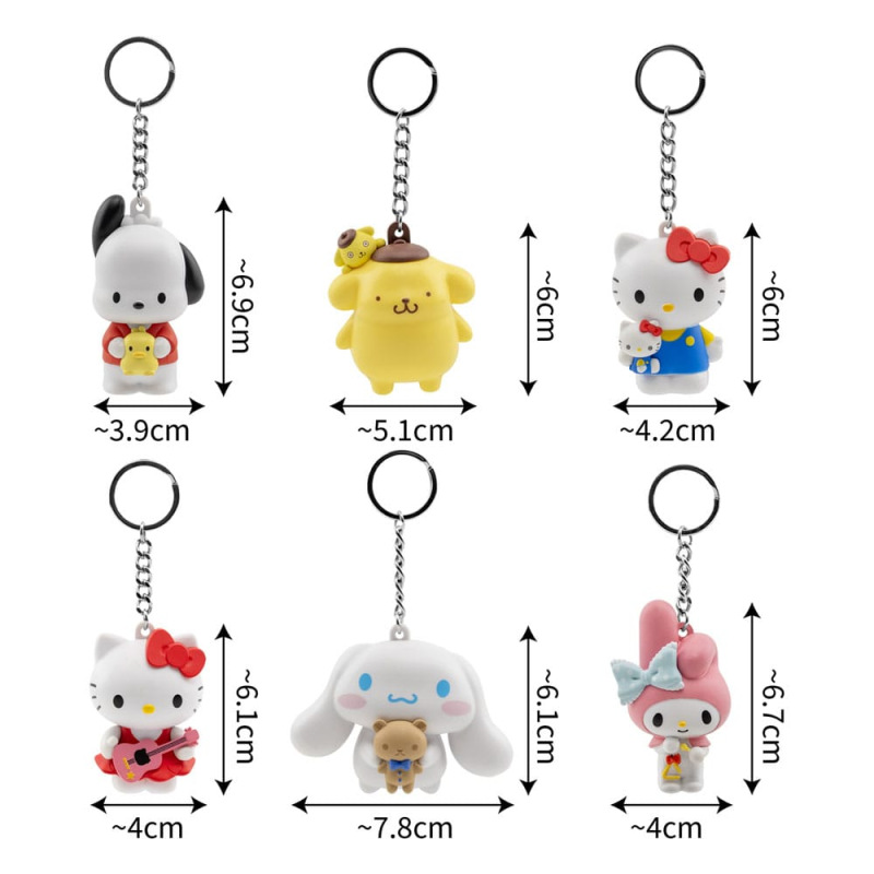 Sanrio Pocket Hero Keychain Hello Kitty and Friends Series 1 Blind Box Display (12) 10