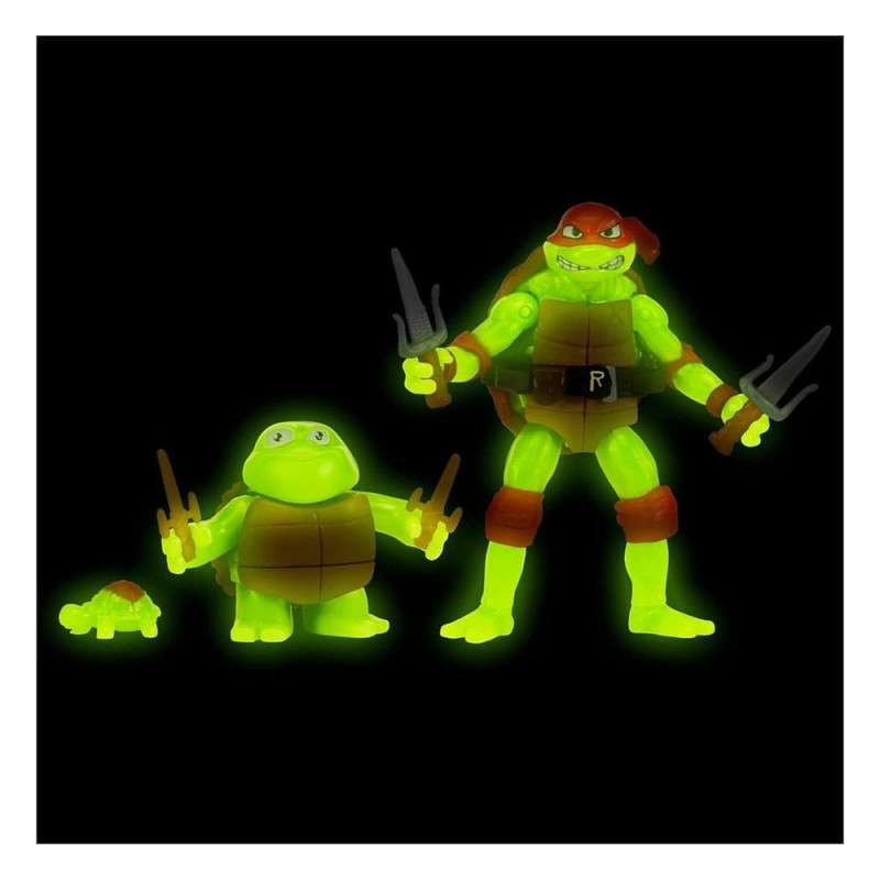 Teenage Mutant Ninja Turtles: Mutant Mayhem Action Figure 3-Pack Evolution Raphael & Leonardo Assort 7