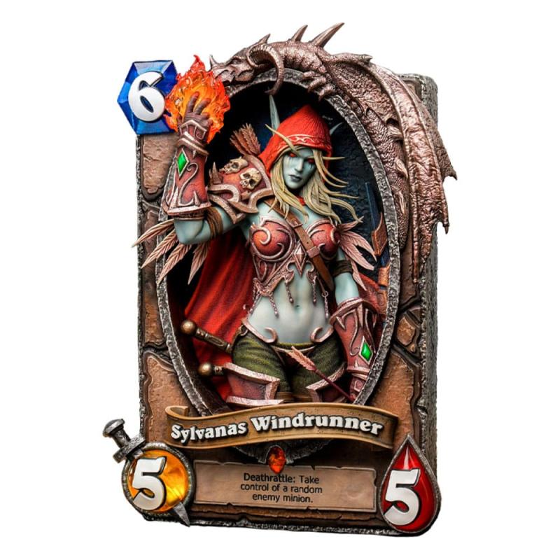 Hearthstone 3D Art Frame Statue Sylvanas Windrunner 31 cm