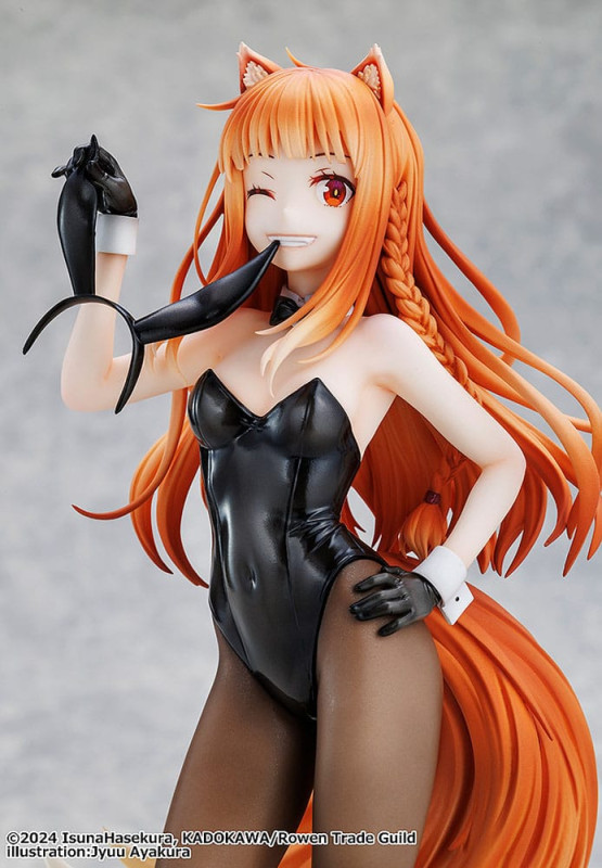 Spice and Wolf: Merchant Meets the Wise Wolf PVC Statue 1/7 Holo Light Novel bunny Ver. illustration 7