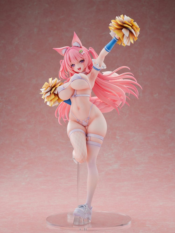 Original Character Statue 1/5 Kemomimi Cheer Girl illustration by Yatanuki Kei 35 cm 12