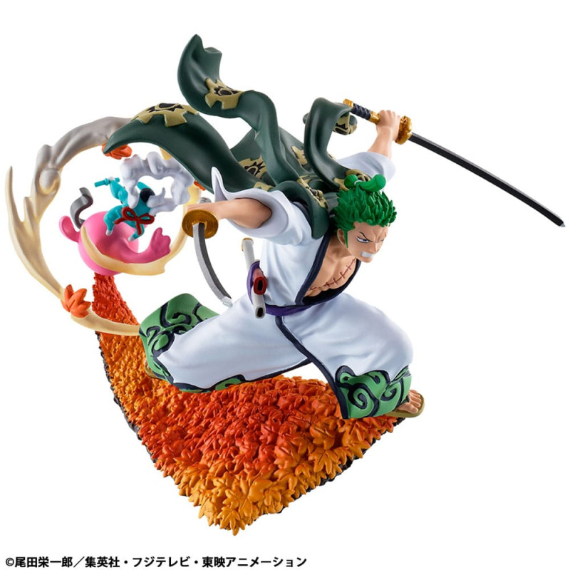 One Piece Petitrama PVC Mini Statue Logbox Re Birth Wano Kuni Vol. 1 Set 9 cm 9