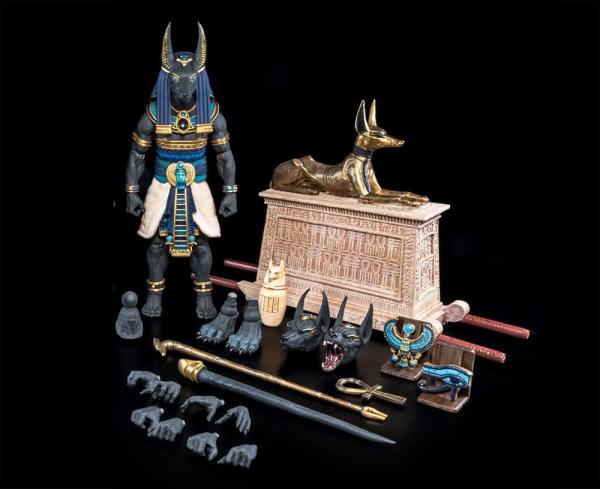 Figura Obscura Actionfigur Anubis Black & Blue 1