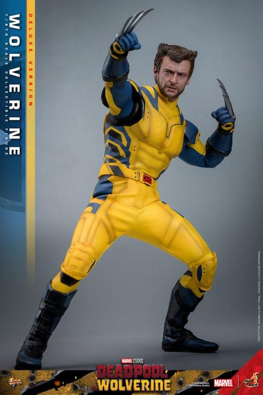 Deadpool & Wolverine Movie Masterpiece Action Figure 1/6 Wolverine (Deluxe Version) 31 cm