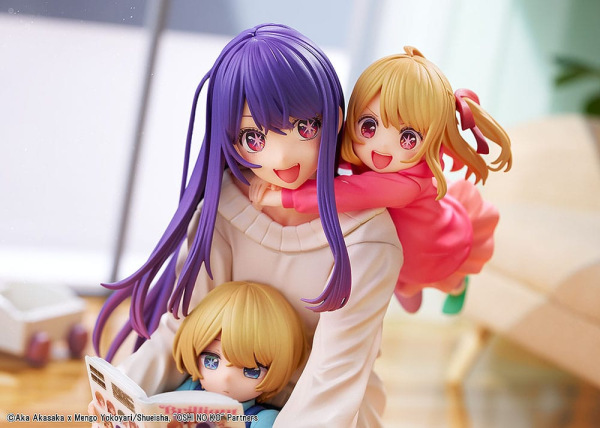 Oshi no Ko PVC Statue 1/8 Ai, Aqua & Ruby Mother and Children 10 cm 6