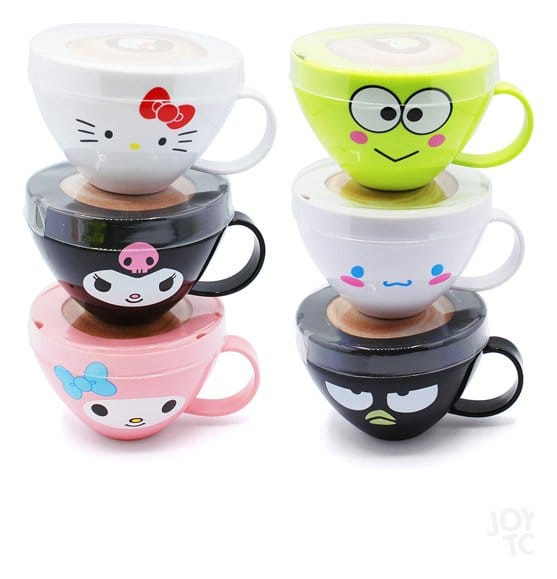 Sanrio Squishy Figures Hello Kitty Cappuccino Display (8) 2