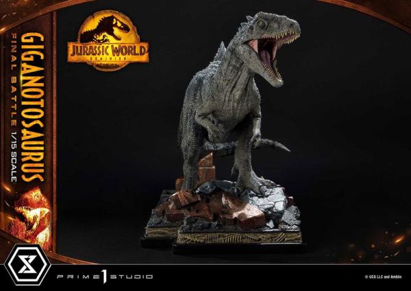 Jurassic World: Dominion Legacy Museum Collection Statue 1/15 Giganotosaurus Final Battle Bonus Vers