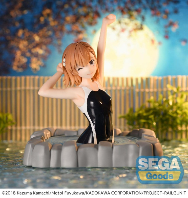 A Certain Scientific Railgun T Thermae Utopia PVC Statue Mikoto Misaka 14 cm 1