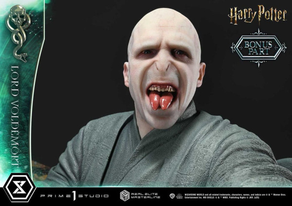 Harry Potter Real Elite Masterline Series Statue 1/4 Lord Voldemort Bonus Version 83 cm 7