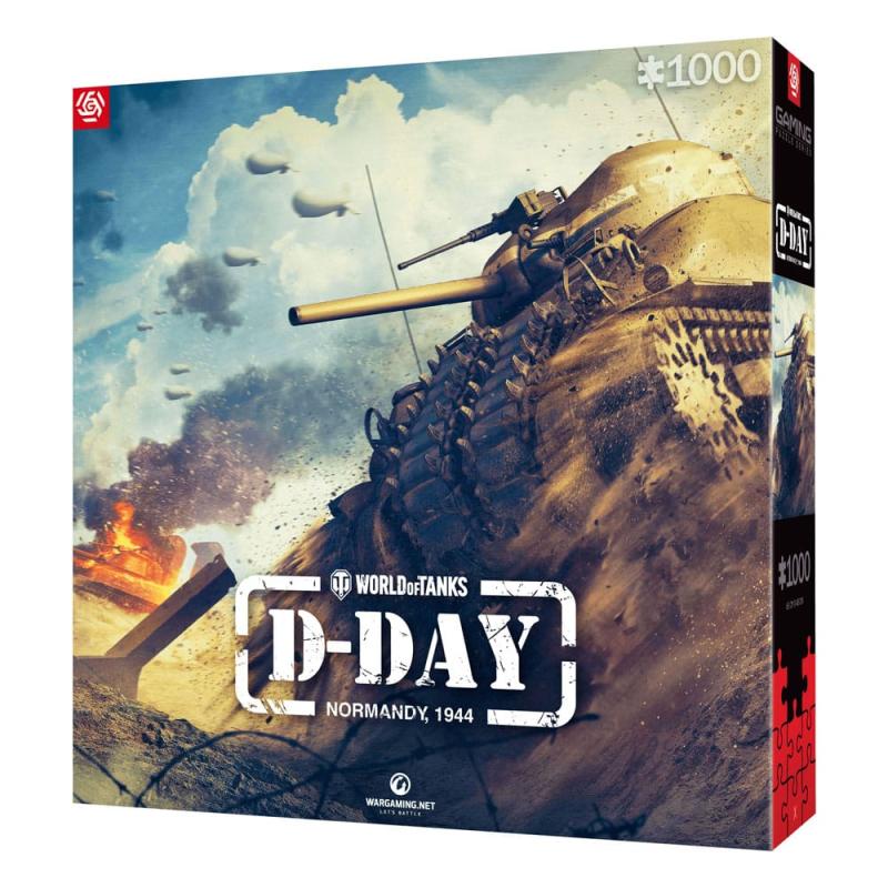 World of Tanks Gaming Puzzle D-Day (1000 pieces)