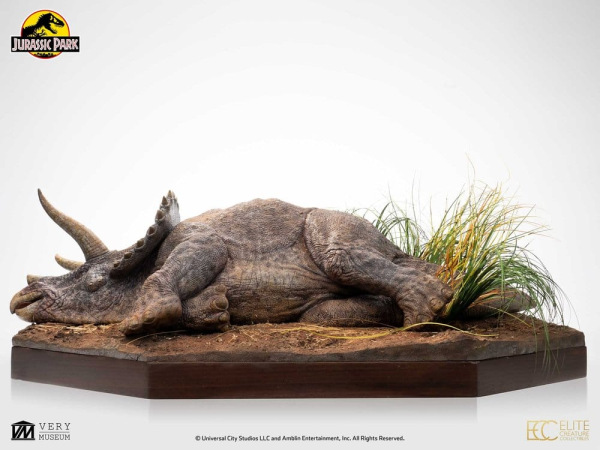 Jurassic Park Maquette 1/8 Sick Triceratops 96 cm 13