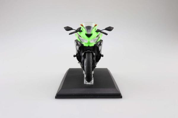 Diecast Bike Series Statue 1/12 Kawasaki Ninja ZX-25R Lime Green×Ebony 16 cm