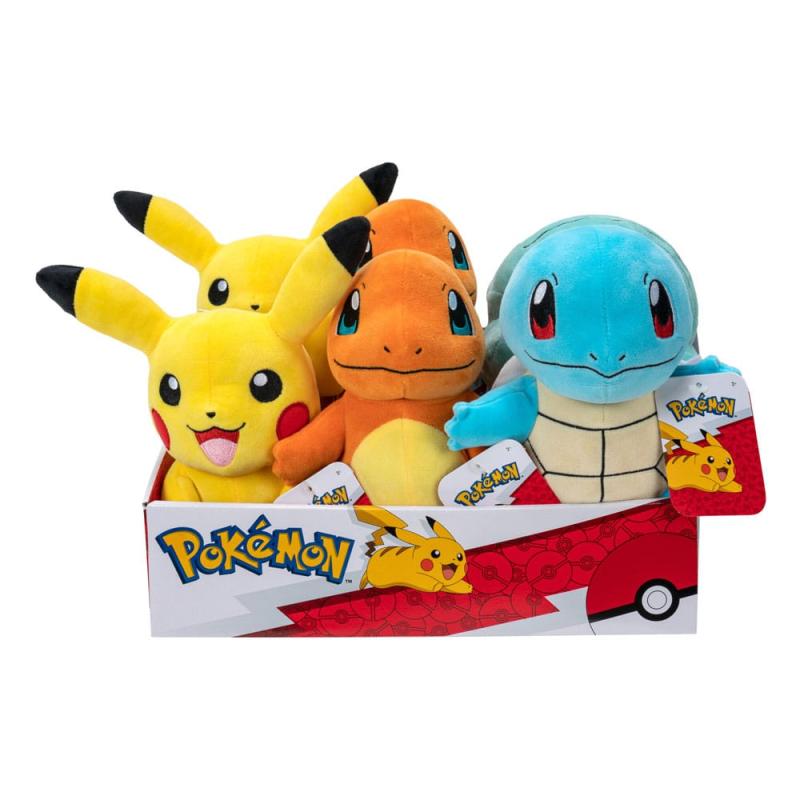 Pokémon Plush Figures Kanto 20 cm Assortment (6)