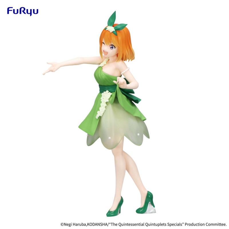 The Quintessential Quintuplets Trio-Try-iT PVC Statue Nakano Yotsuba Pastel Dress Ver. 22 cm