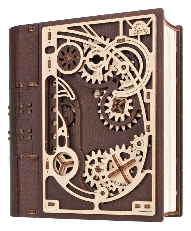 Ugears 3D Wooden Puzzle Book of Secrets 11