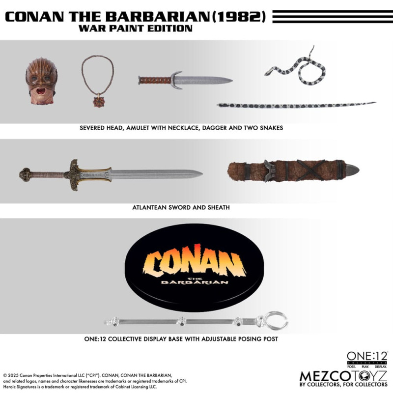 Conan the Barbarian Action Figure 1/12 Conan (1982) 16 cm 9