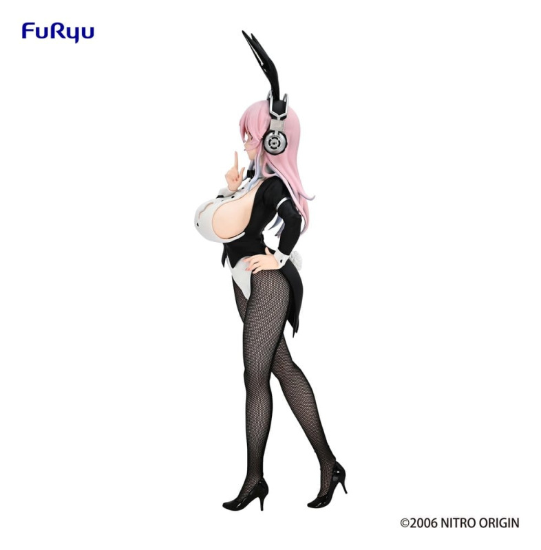 Super Sonico BiCute Bunnies PVC Figure Newly Drawn Costume Tailcoat Ver. 30 cm 5