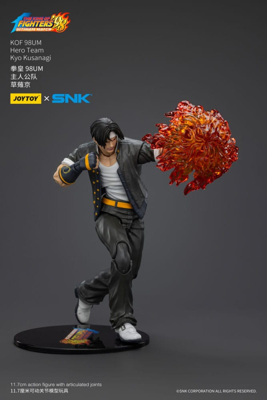 The King Of Fighters '98 Action Figure Hero Team Kyo Kusanagi 12 cm 3