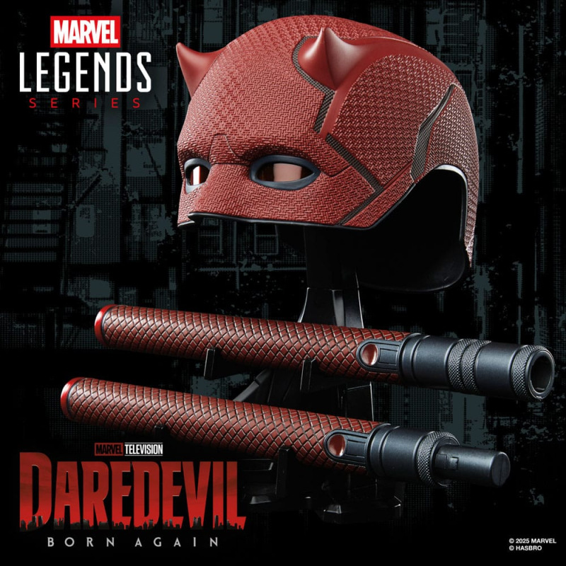 Daredevil: Born Again Premium Roleplay Mask and Billy Club 4