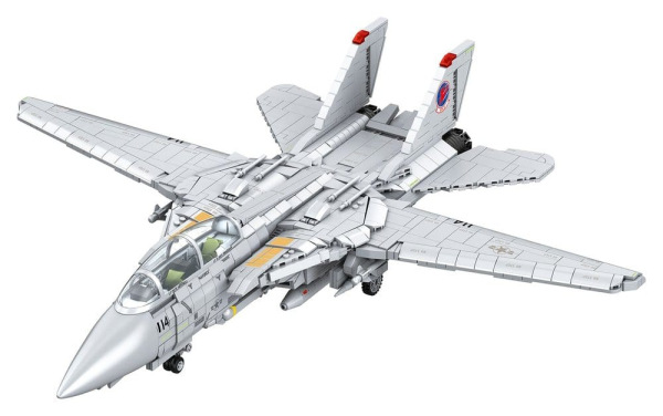 Top Gun Brick System Set Maverick's F-14A Tomcat 1