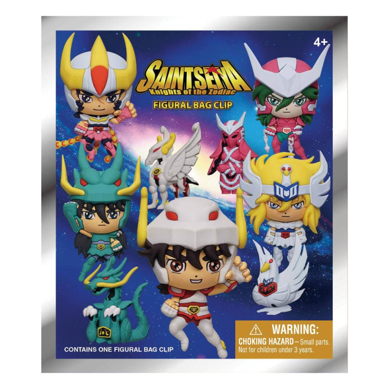 Saint Seiya 3D Foam Bag Clips Series 1 Display (24) 1