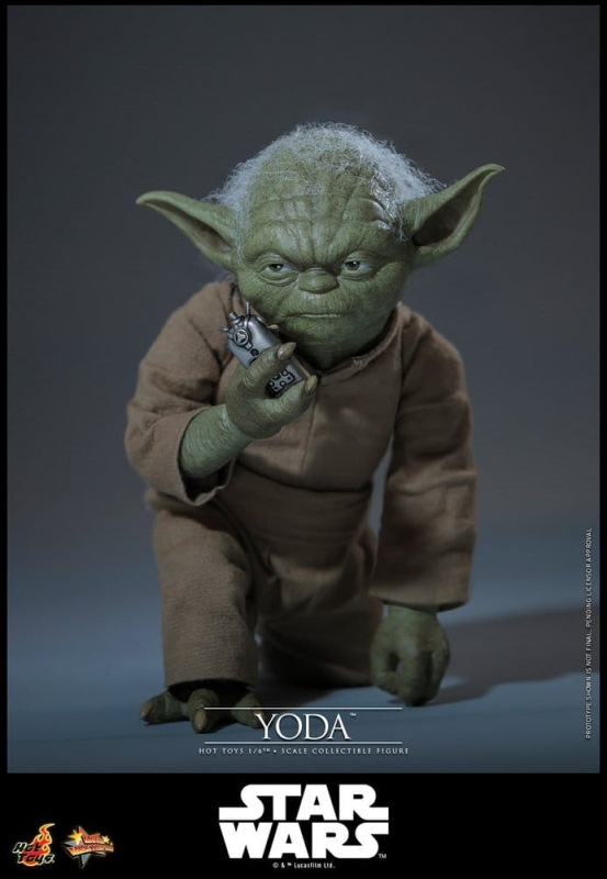 Star Wars: Revenge of the Sith Movie Masterpiece Action Figure 1/6 Yoda 14 cm 9