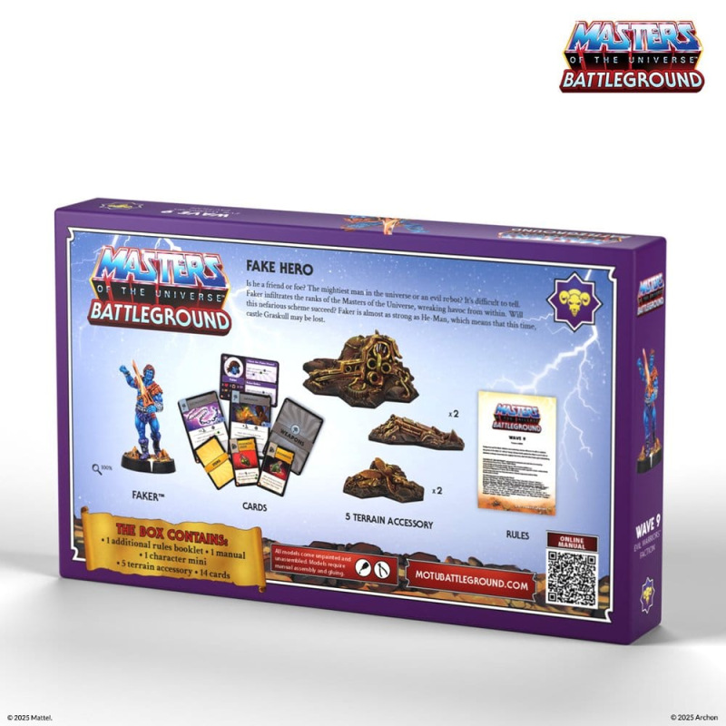 Masters of the Universe: Battleground Miniatures Game Wave 9: Evil Warriors Faction *Italian Version 1